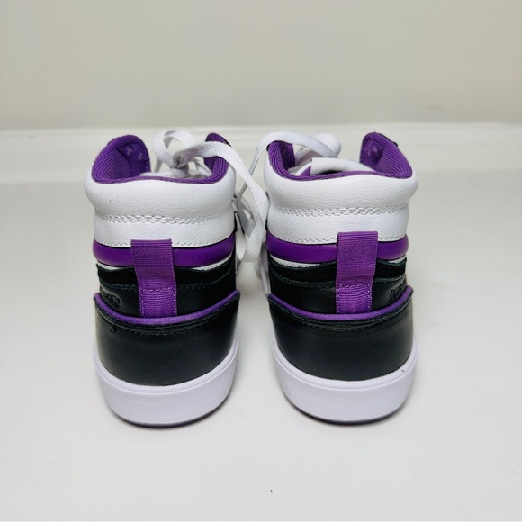 Vans Lowland Mid ComfyCush JMP Sport Shoe Sneakers Black White Purple main image 4